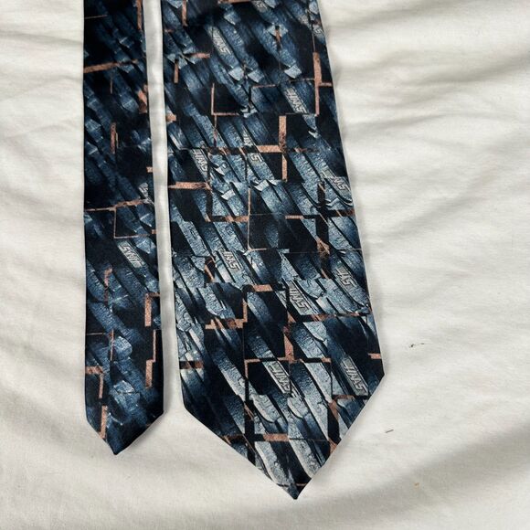 Haas Automation Blue 100% Silk Neck Tie Formula One 1 Haas F1 Team Racing - Picture 8 of 13